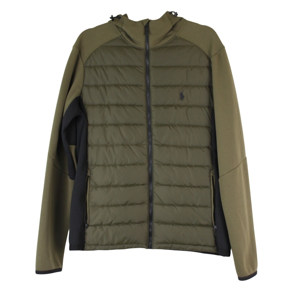 Polo Ralph Lauren Gorpcore Activewear Preppy Thor Green Hooded Jacket L